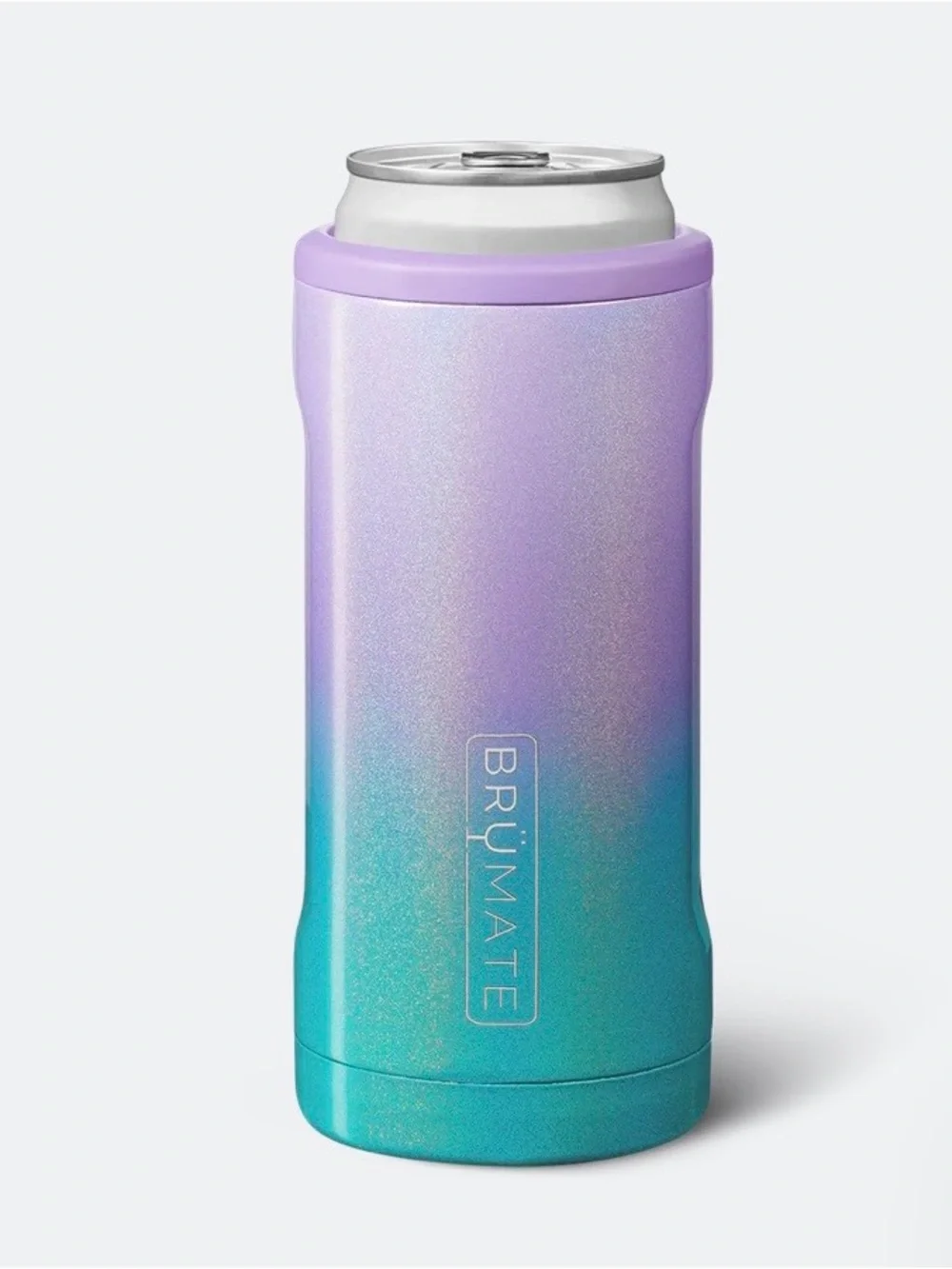 BRÜMATE Hopsulator Slim 12 oz - Glitter Mermaid